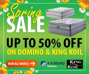 Domino & King Koil Mattresses Sale